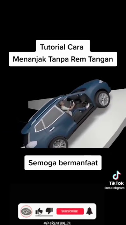 TUTORIAL CARA MENGEMUDI MOBIL MANUAL DI TANJAKAN