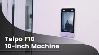 Telpo F10 | 10-inch Face Recognition MachineFree access at the smart IoT system