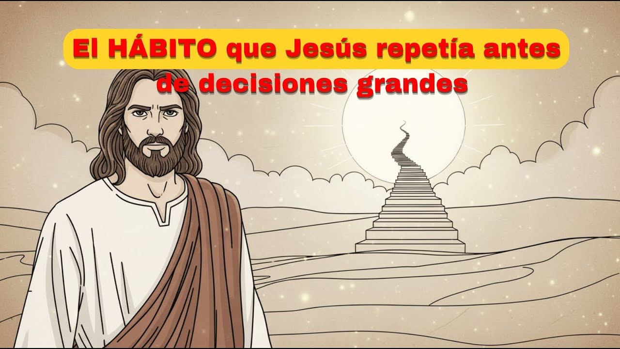 El HÁBITO que Jesús repetía antes de decisiones grandes (y tú no lo haces)