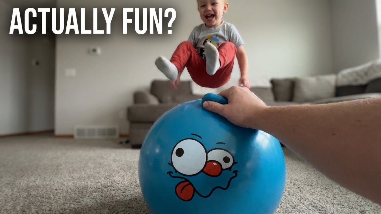 Is This Hopper Ball Actually Worth It For Toddlers? - U&C Planet Review
