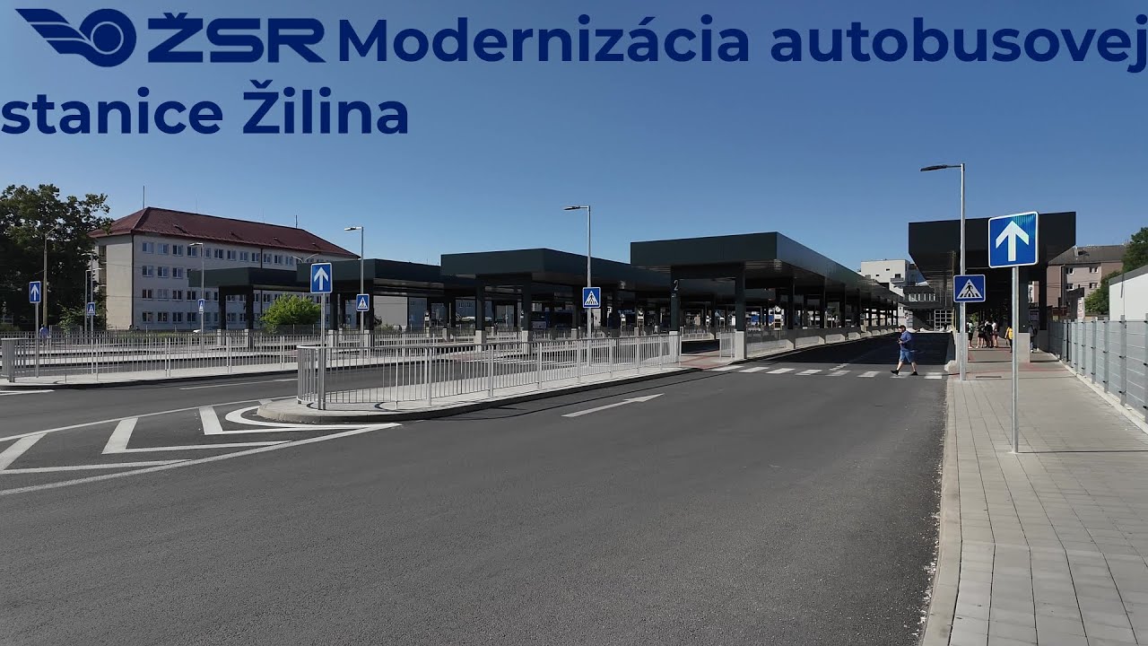 Autobusová stanica Žilina po modernizácii - 14.6.2025
