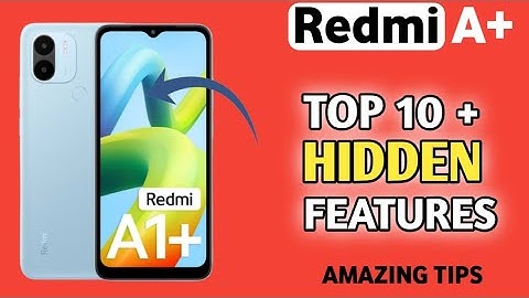 Redmi A1 Plus Top 10 Smart Features | Redmi A1 Plus Top 10 Hidden features |