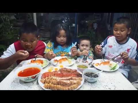 ข้าวหมูแดง หมูกรอบ ศุภชัย เสมอมิตร โหน่งโชว์ l เข้าครัวกับคุณโหน่ง