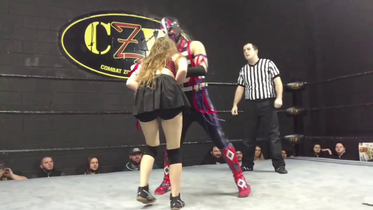 Women Wrestling Emily vs Qefka
