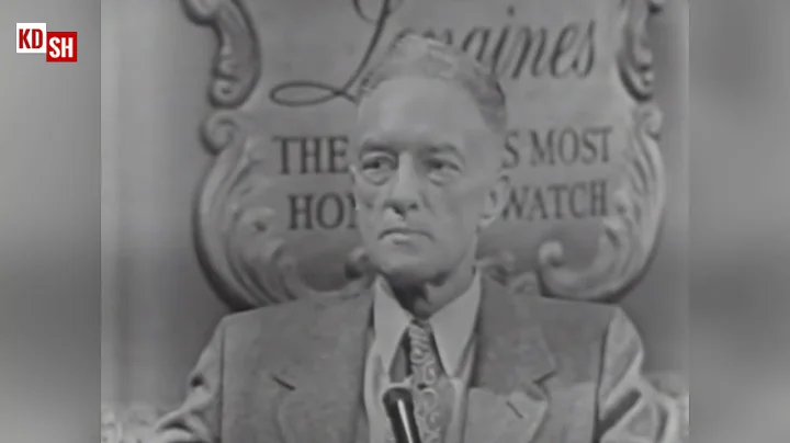 Admiral Richard E. Byrd: 1954 Antarctica interview.