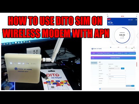 HOW TO USE DITO SIM ON WIRELESS MODEM ZLT-P25 WITH APN SETUP FOR DITO CONNECTION.