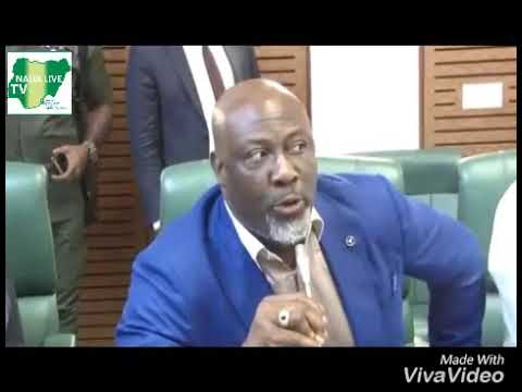 VIDEO: Dino Melaye Sings, Mocks Goodswill Akpabio, As Saraki Visits Akwa Ibom