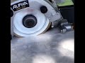 Alpha tools esc125 4mm porcelain slab wet cut