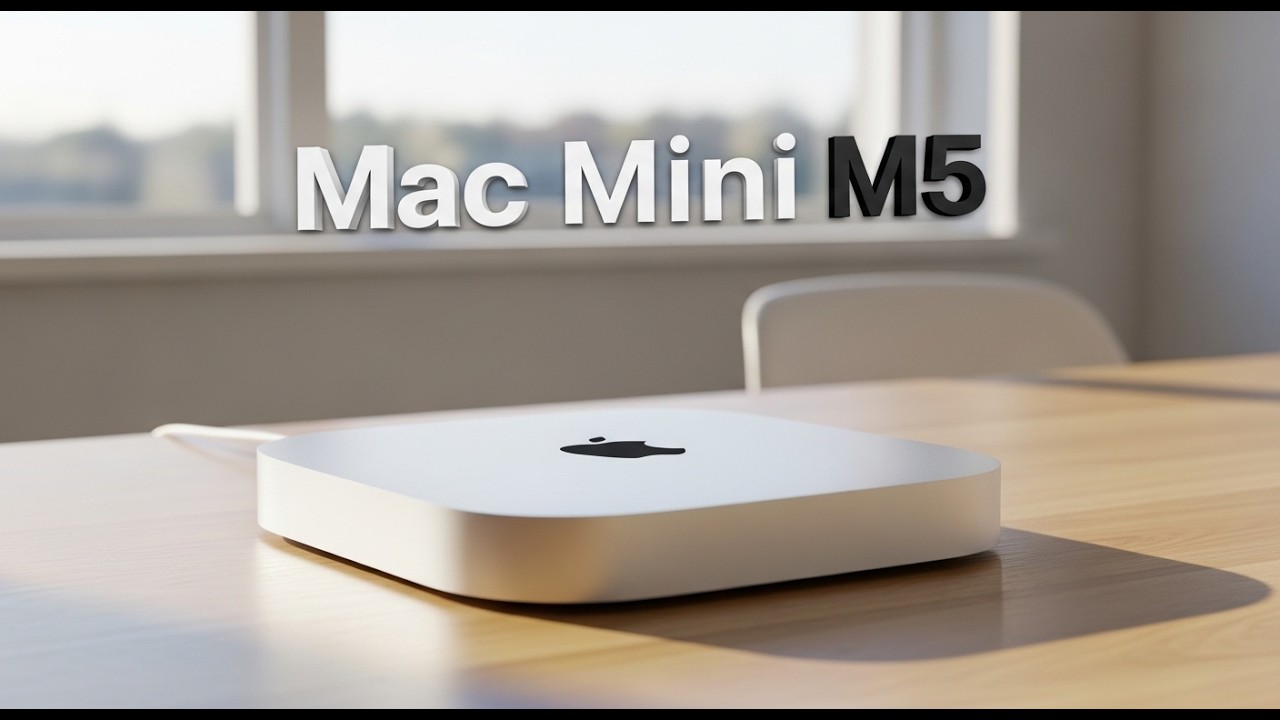 Apple M5 Mac Mini Leaks: New Design, Insane Specs & Release Date? - YouTube