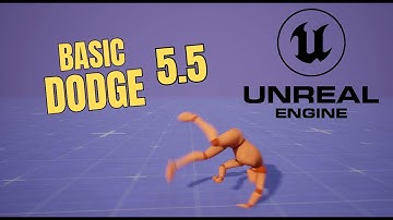 Unreal Engine 5.5 : Dodge Tutorial using the Game Animation Sample Sandbox Character