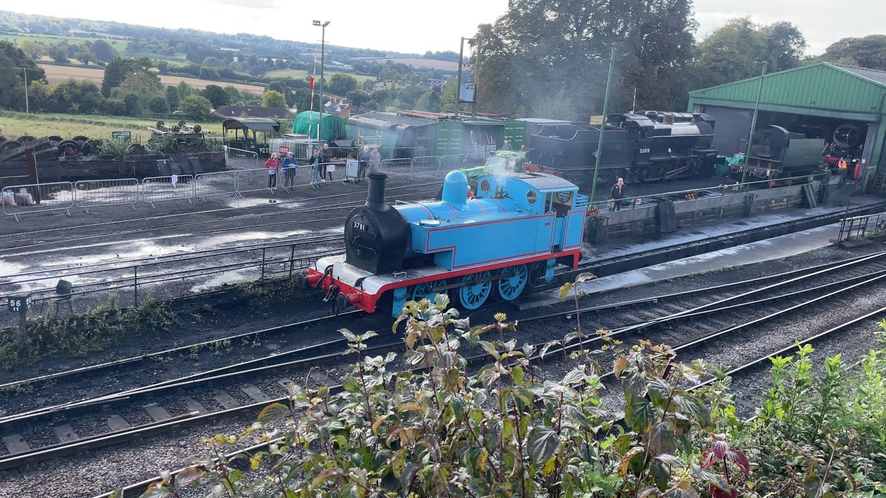 Hunslet Austerity 0-6-0ST | 3781 ‘Dave / Linda’ | Whistles | Mid Hants Railway | Ropley | 04/10/24
