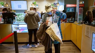 The first day of retail cannabis sales in Connecticut