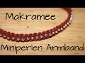 Makramee: Miniperlen Armband | DIY