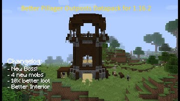So I made Pillager Outposts MUCH better (datapack 1.16.2)