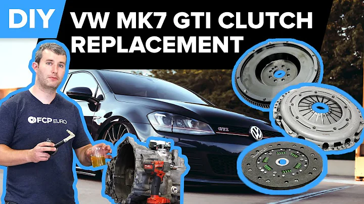 Volkswagen GTI Clutch Replacement DIY (VW Mk7 GTI & Mk7 Golf R)