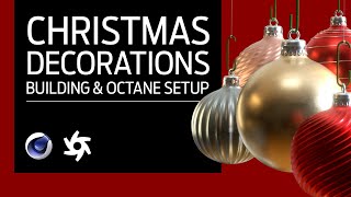 Cinema 4D -  Christmas Decorations | Modelling & Octane Setup screenshot 2