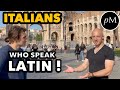 American speaks Latin with Italians at the Colosseum! 🇮🇹 Will they understand? part 1