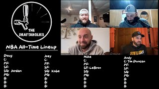 NBA All-Time Starting Lineup Draft!!!