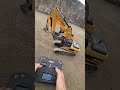 $3,000 RC Excavator Looks 100% REAL! 😱 Full Metal HUINA 1580” #shorts #rcexcavator #excavator