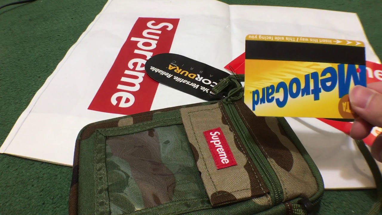 Supreme SS19 Utility Pouch Camo