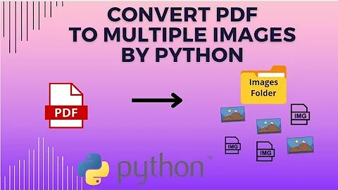 Convert PDF Files To Multiple Images By Python