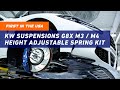 FIRST LOOK: KW G8X M3 / M4 Height Adjustable Spring (HAS) Kit