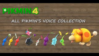 All Pikmin's Voice Collection || Pikmin 4