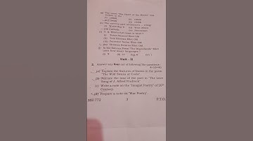 VBU,BA Sem. 5 (Eng. honrs.) Core-12 , (2020-23) question paper..✍️📄