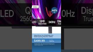 LG 27GS93QE 27in OLED Gaming Monitor 44% OFF — All Time Low $499.99 (2026)