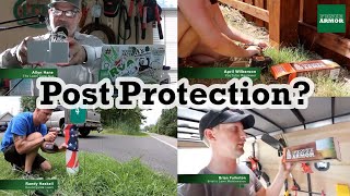 What Landscapers Are Saying About Post Damage (Post Protection) | Fence Armor