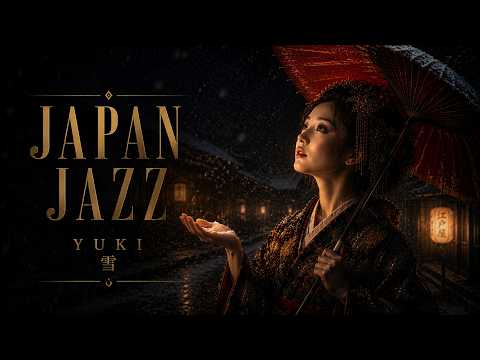 YUKI ー 雪 | Japanese Noir Jazz for Snowy Nights, Winter Stillness & Deep Calm