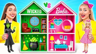 We Build Amazing Doll House  Barbie Vs Wicked Challenge By Multi Do Girls