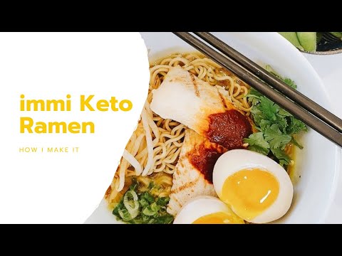 immi Keto Ramen: How I Make It