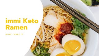 immi Keto Ramen: How I Make It