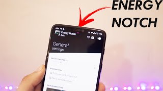 USE DISPLAY CUTOUT / NOTCH AS BATTERY INDICATOR WITH THIS AWESOME APP