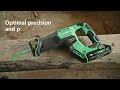 Hikoki cr18dma 18v cordless brushless reciprocating saw