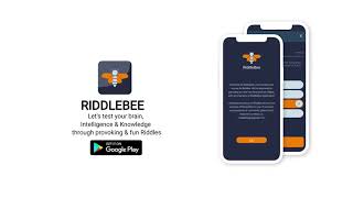 Introducing RIDDLEBEE "Let's test your brain" , RIDDLEBEE Promo screenshot 5