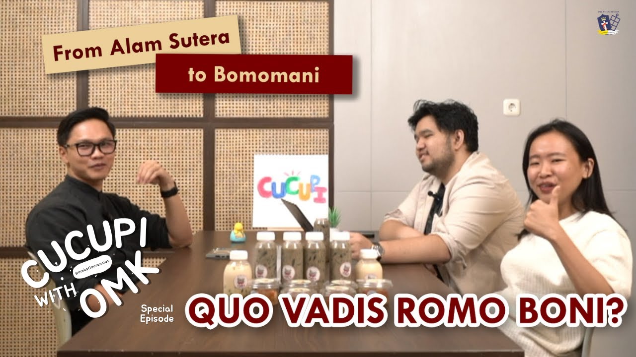 CUCUPI EPS SPESIAL - FROM ALAM SUTERA TO BOMOMANI, QUO VADIS ROMO BONI?🧐 FT. RD BONIFASIUS LUMINTANG