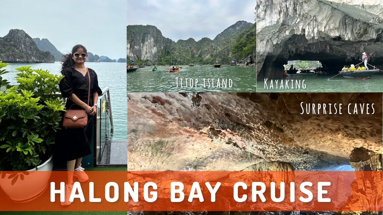 Ha Long Bay, Vietnam| Day cruise adventure from Hanoi|Vietnam Vlog Ep2