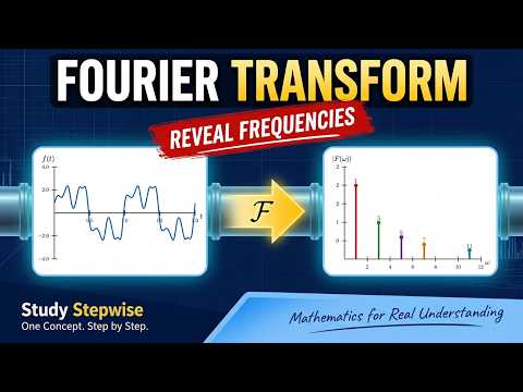 Fourier Transform Explained Visually | Engineering Mathematics | Study Stepwise