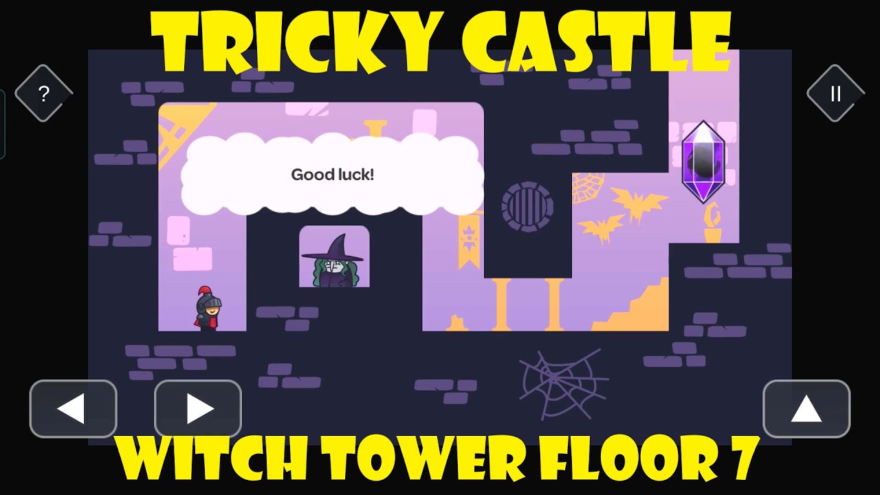 Tricky Castle Witch Tower Floor 7 (61 70) and Bats Gameplay. YouTube