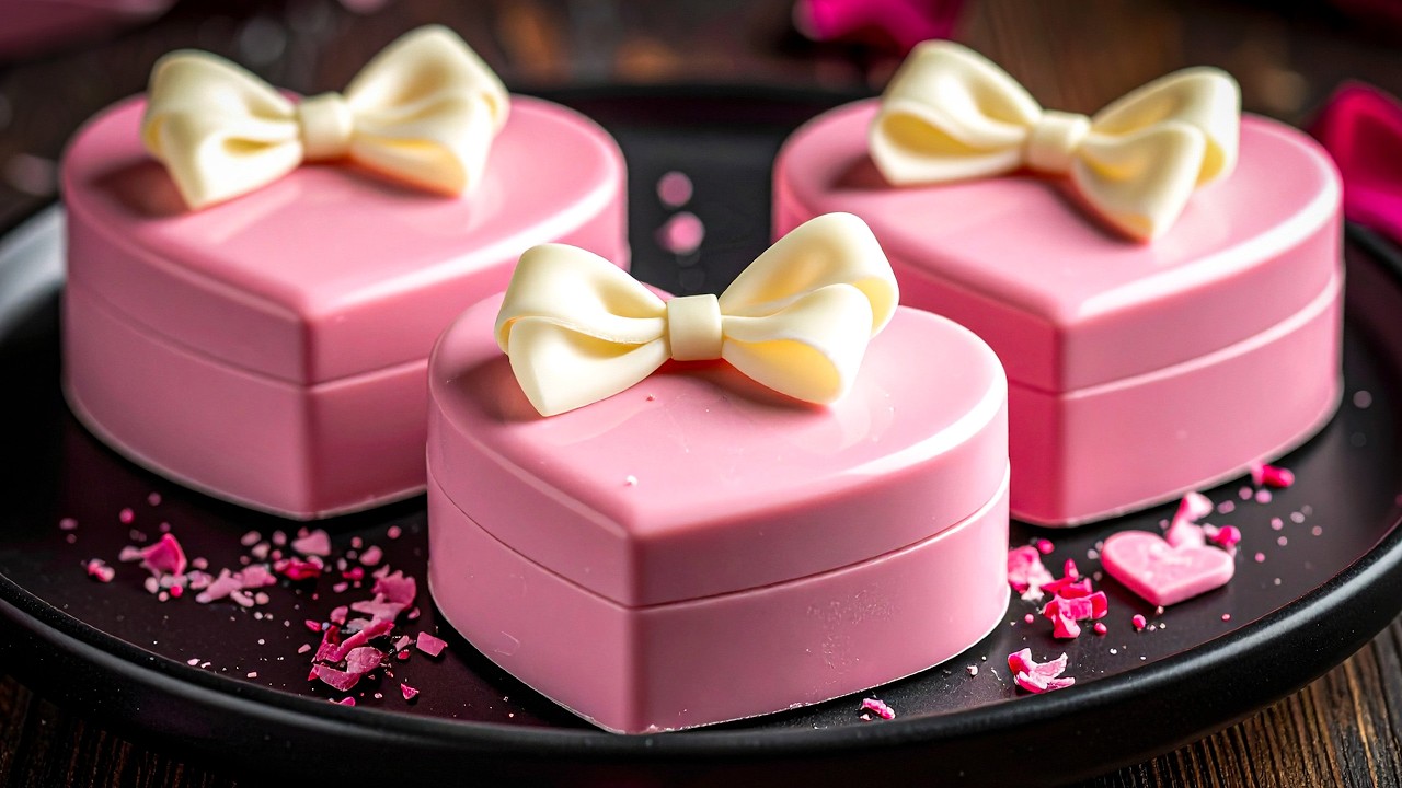 Лучший подарок на День Валентина! Шоколадная шкатулка с сюрпризом внутри