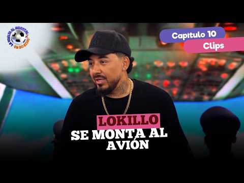 Lokillo shows up on the plane, but as Juan Pablo's luggage | The Trip to the World Cup in 80 Laughs