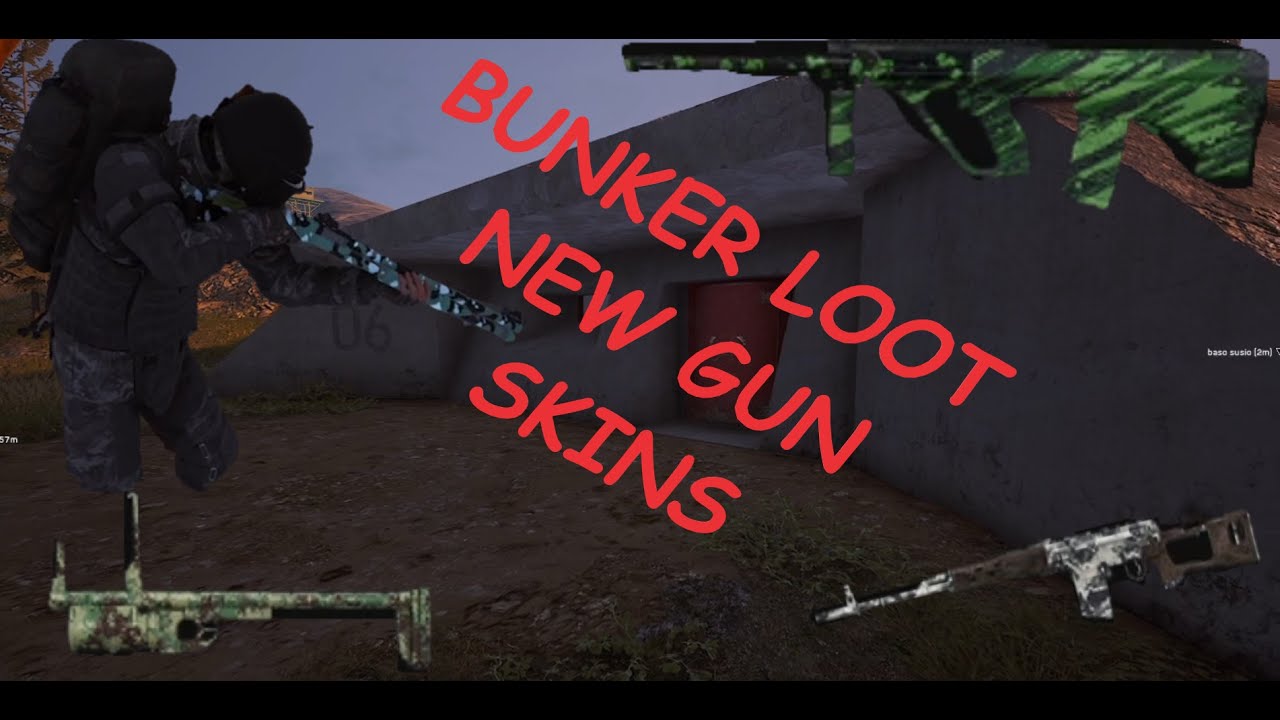 Deadside bunker key and the new gun skins YouTube