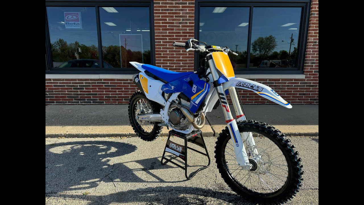 2025 Husqvarna FC350 Heritage - YouTube