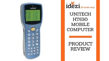 Unitech HT630 - Mobile Computer - Idezi "ID Made Easy"