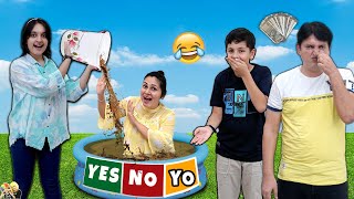 YES NO YO | Triple Family Comedy Challenge | Aayu and Pihu Show screenshot 5