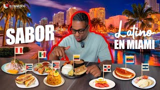 Trying The BEST LATIN FOOD In MIAMI 🇺🇲