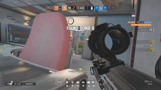 Rainbow Six Siege R6 - 40 second Sledge Ace