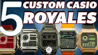 5 Ultimate Casio Royale Builds, Inlcuding Upgrades For The New WS-1600